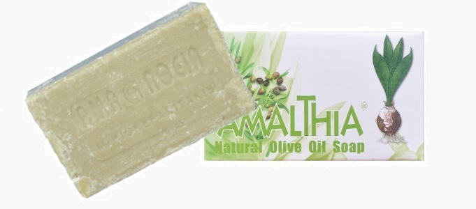 AMALTHIA natural olive oil soap for hair loss care